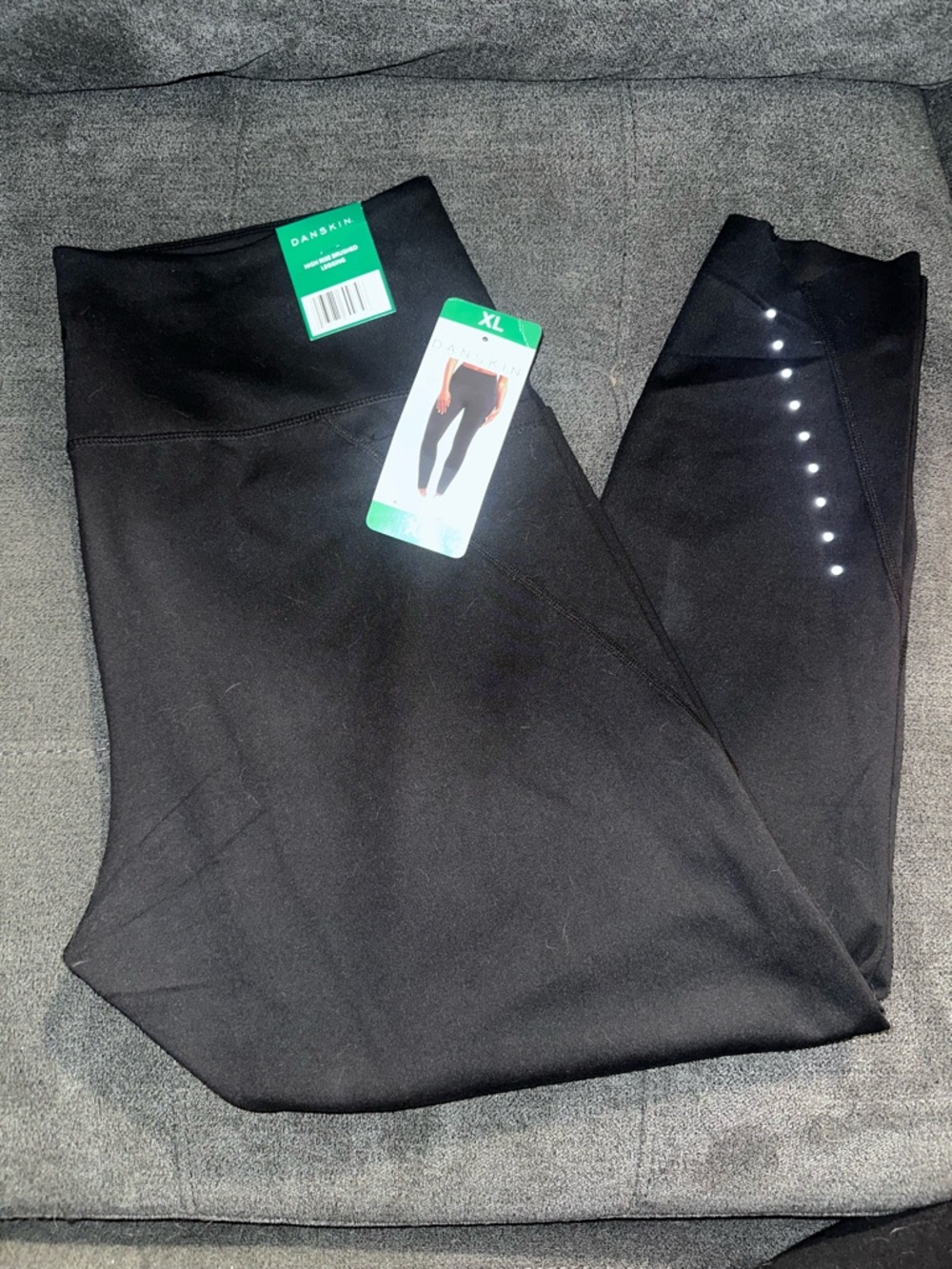 Danskin Black High-Waist Leggings